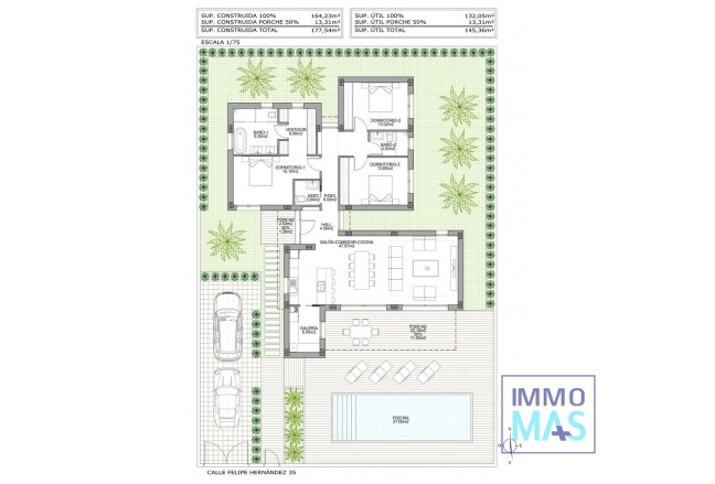 Obra nueva - Villa - Benijofar - Polideportivo