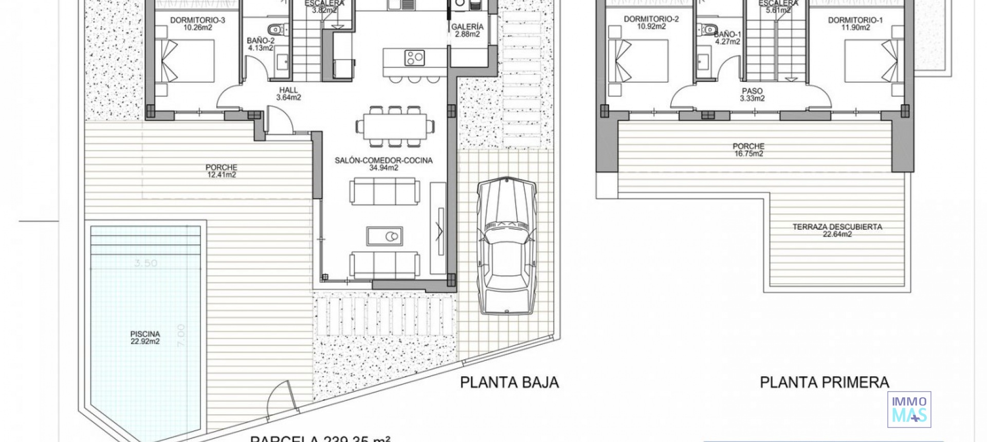 Obra nueva - Villa - Benijofar - Polideportivo