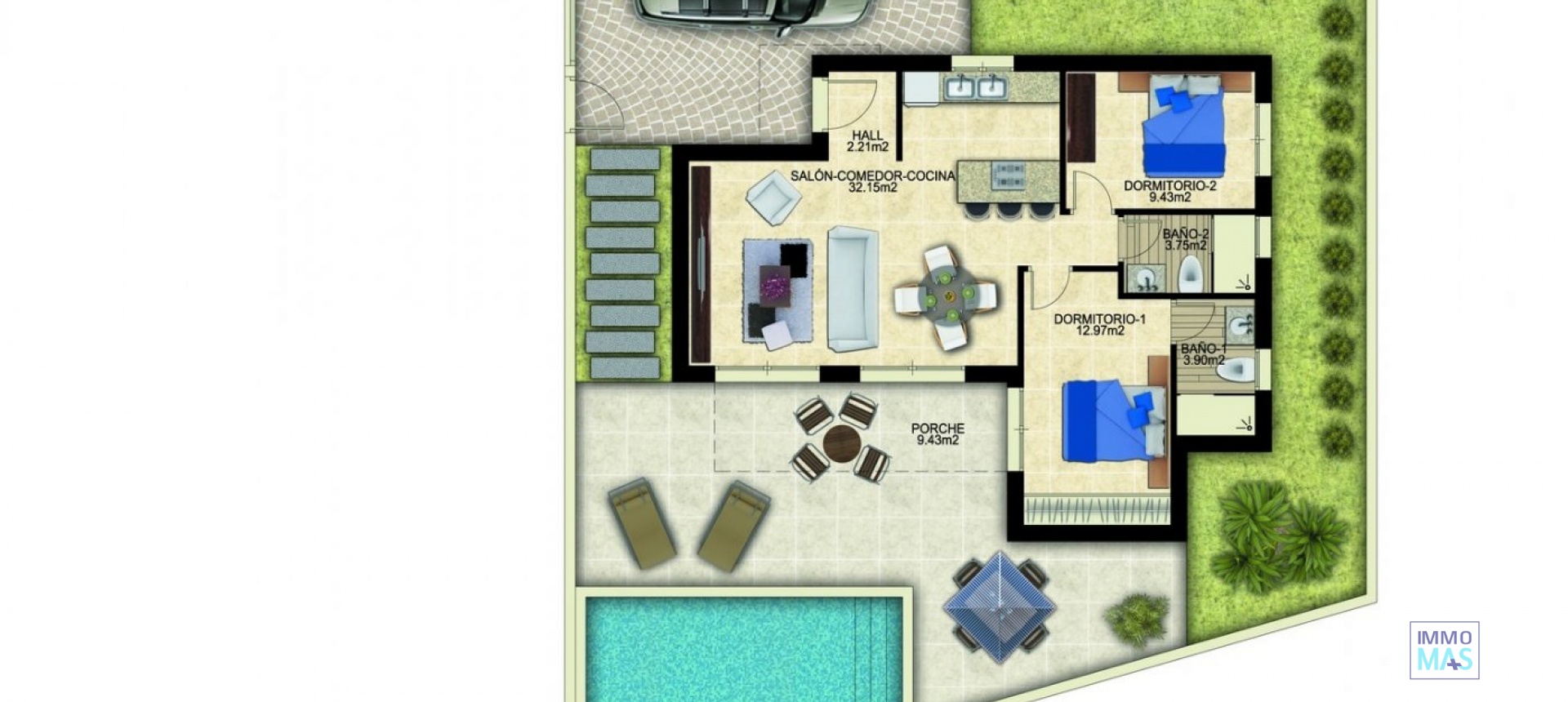 Obra nueva - Villa - Benijofar - Polideportivo