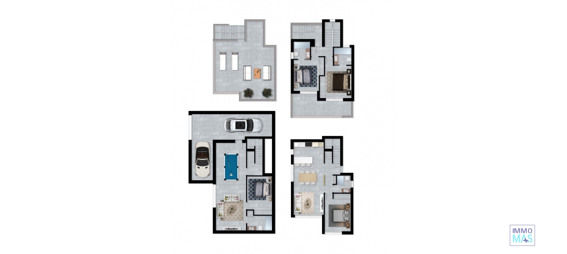 New Build - Villa - La Nucía - Urb. Don Mar