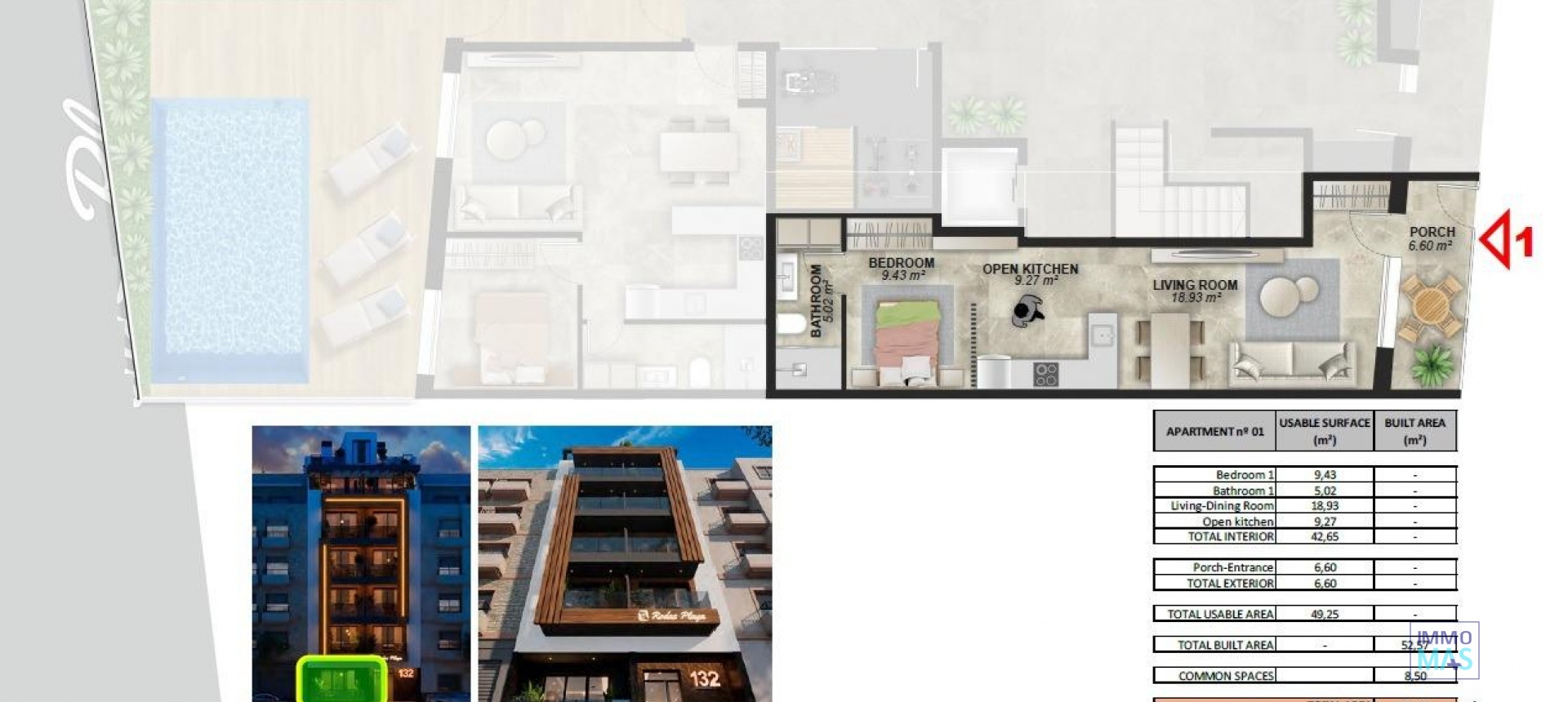 New Build - Apartment - Torrevieja - Playa de El Cura