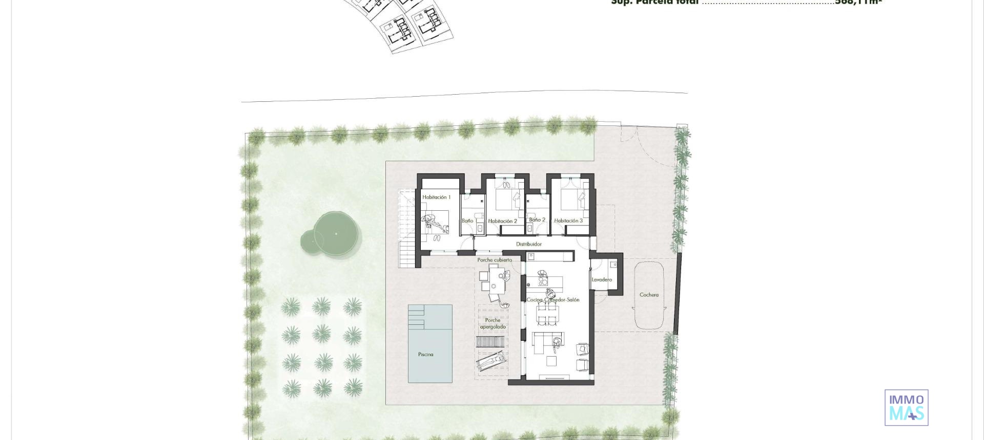 New Build - Villa - Fuente Álamo - Hacienda del Alamo