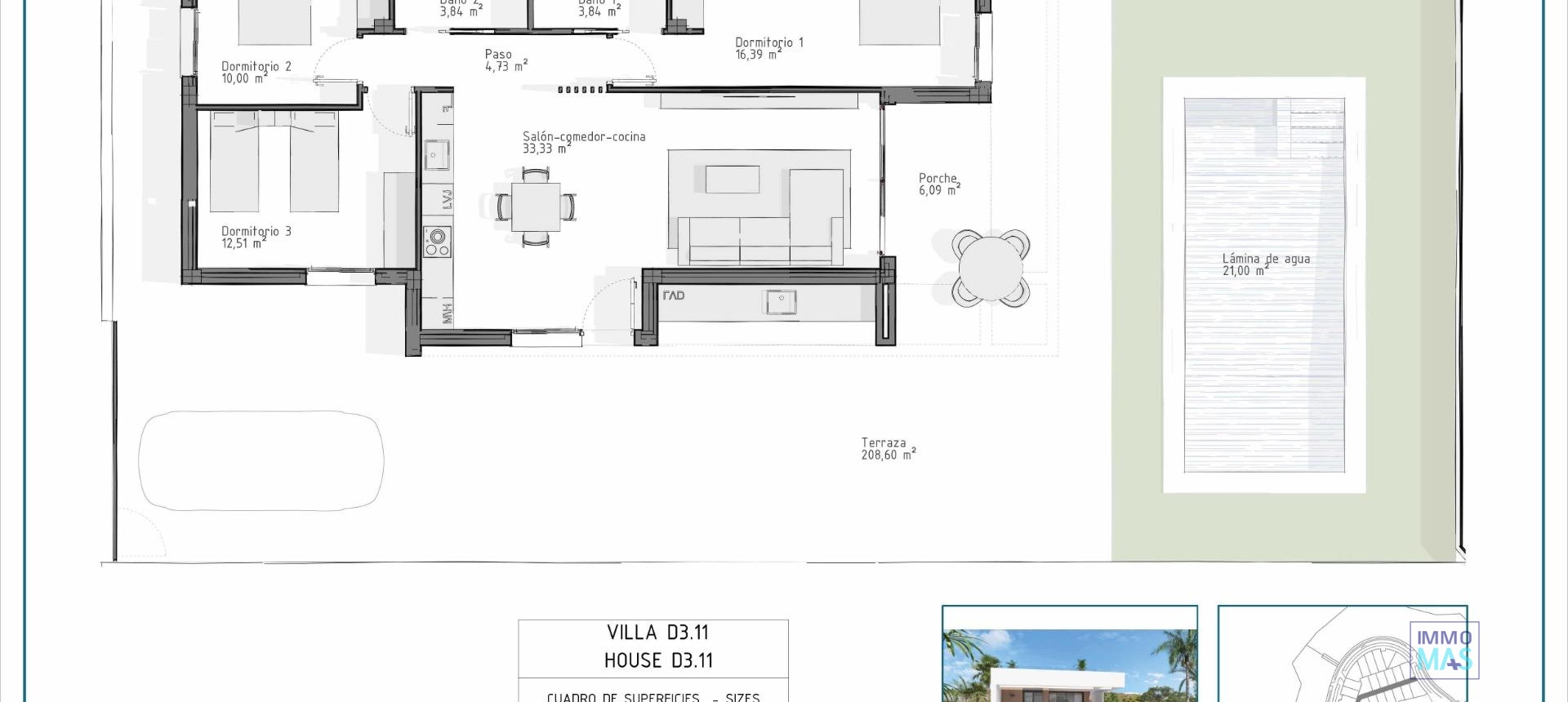 New Build - Villa - Vera - Pueblo Salinas