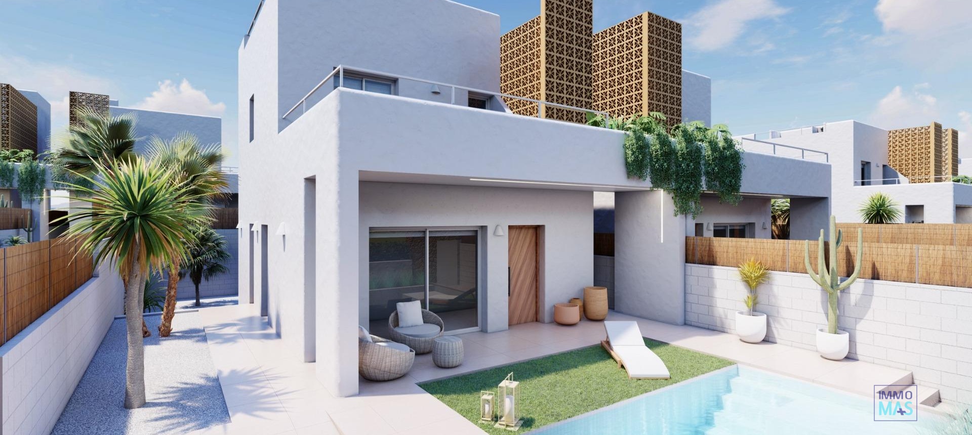 New Build - Villa - Pilar de la Horadada - Polideportivo