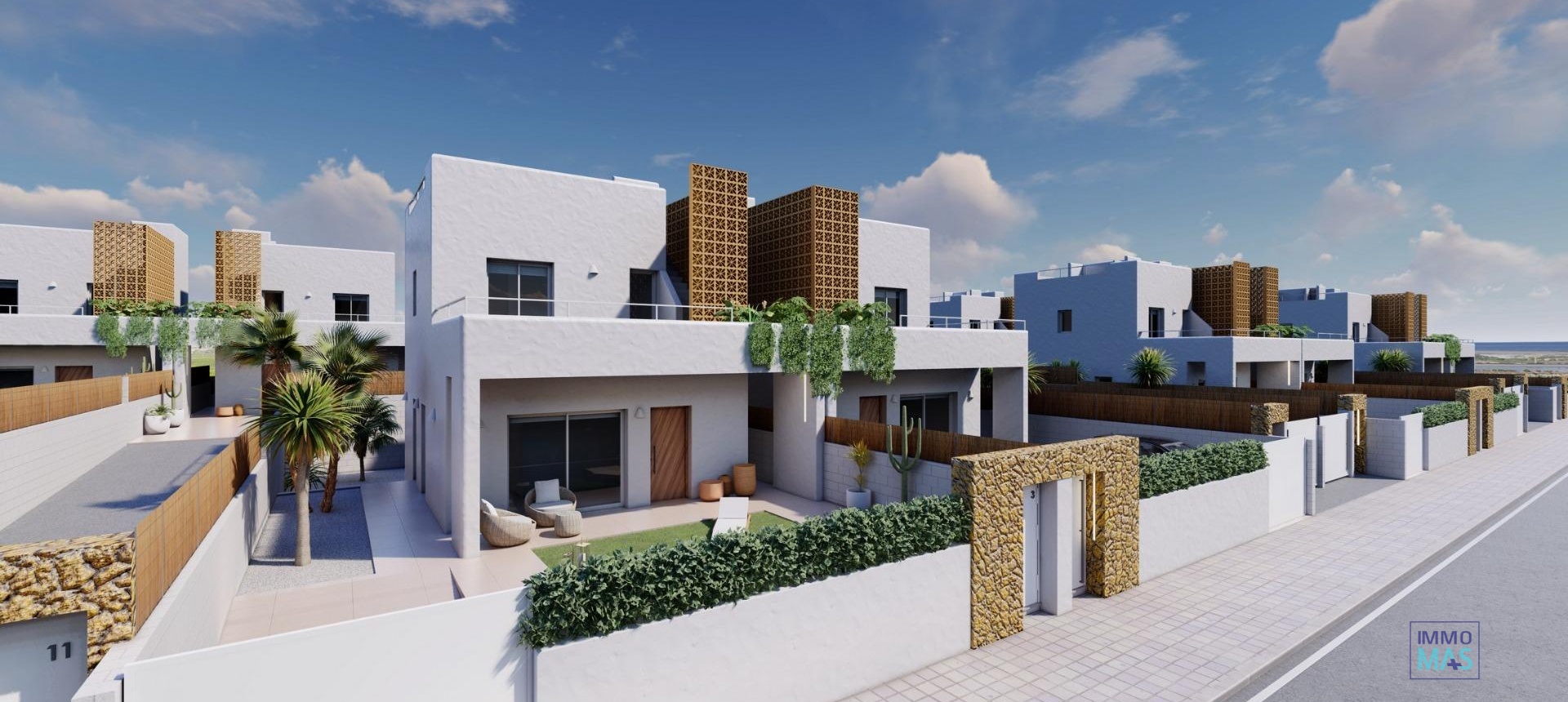 New Build - Villa - Pilar de la Horadada - Polideportivo