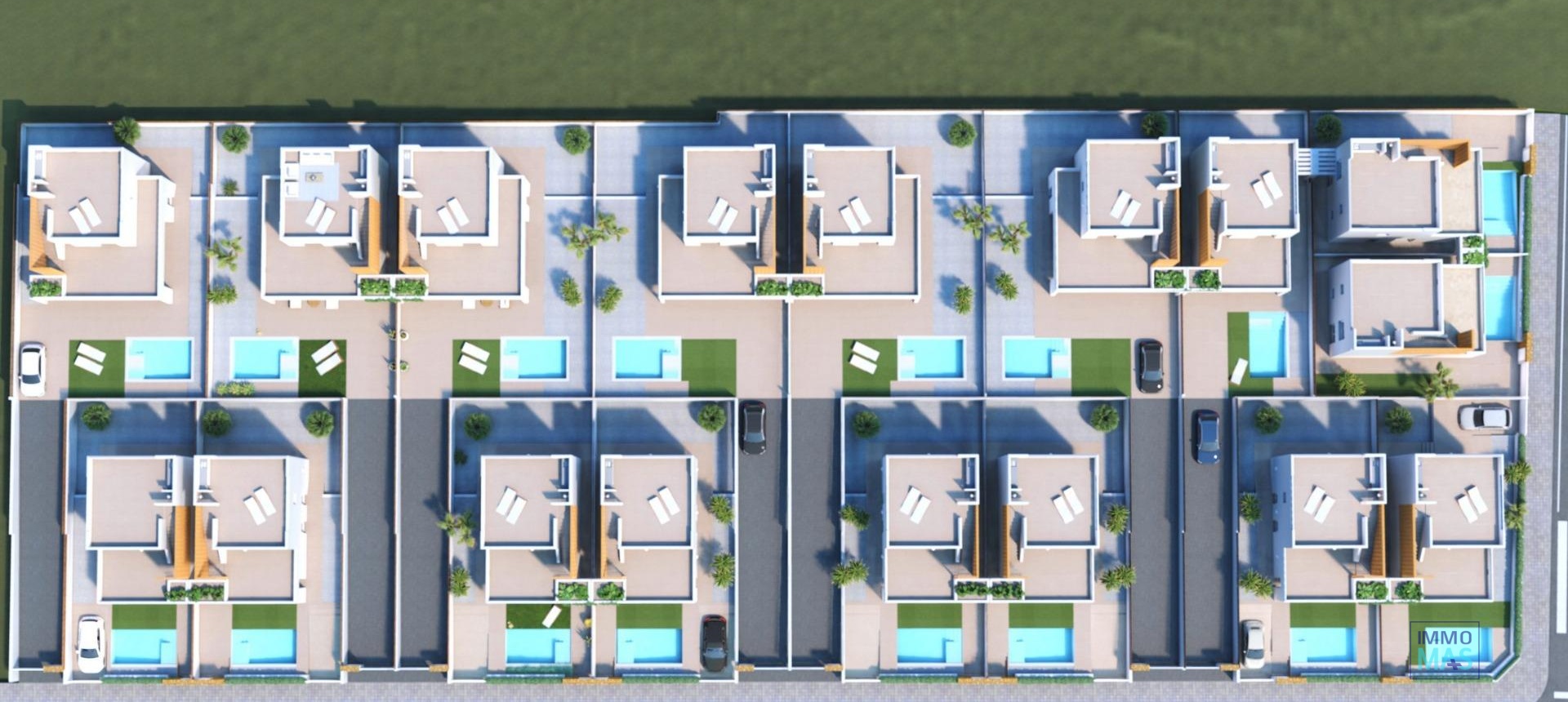 New Build - Villa - Pilar de la Horadada - Polideportivo