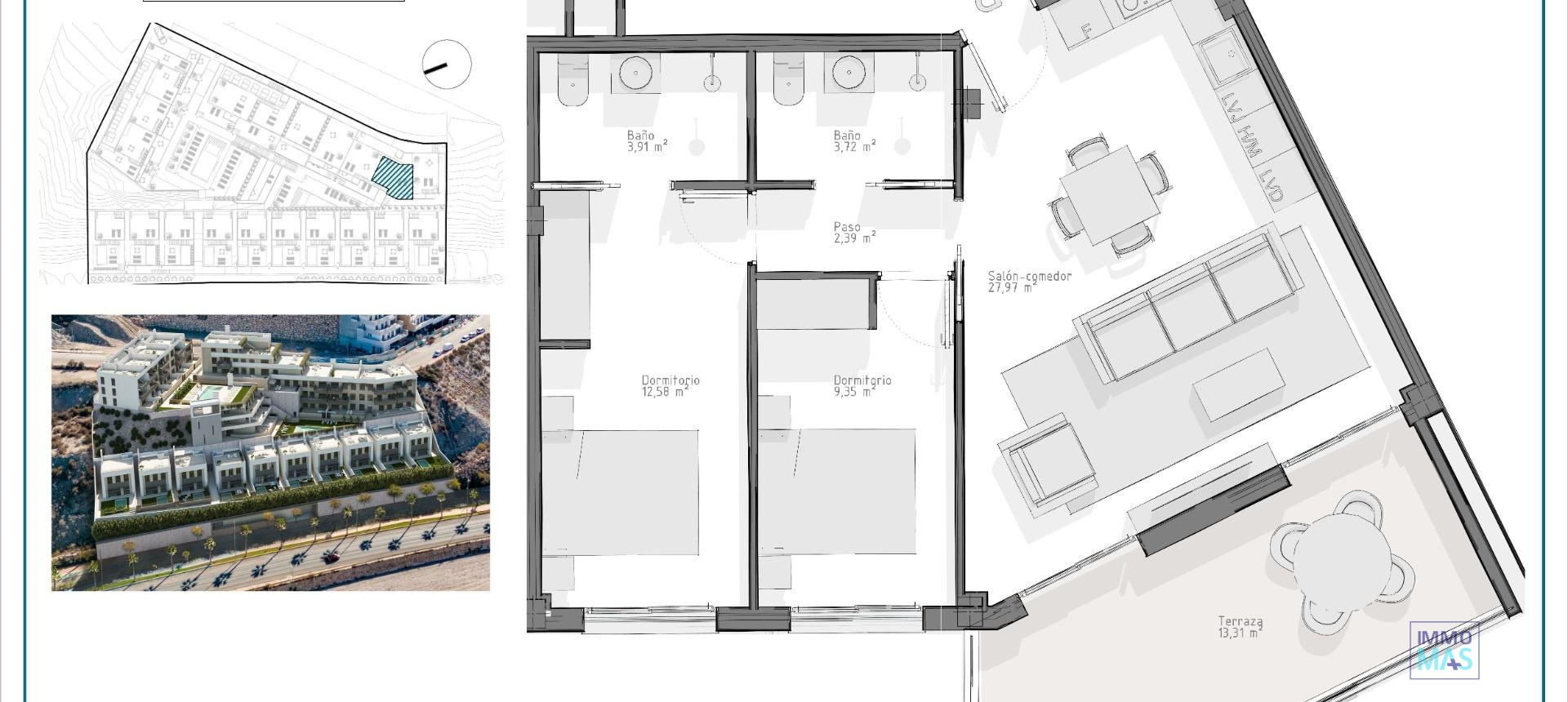 New Build - Apartment - Aguilas - Playa del Hornillo