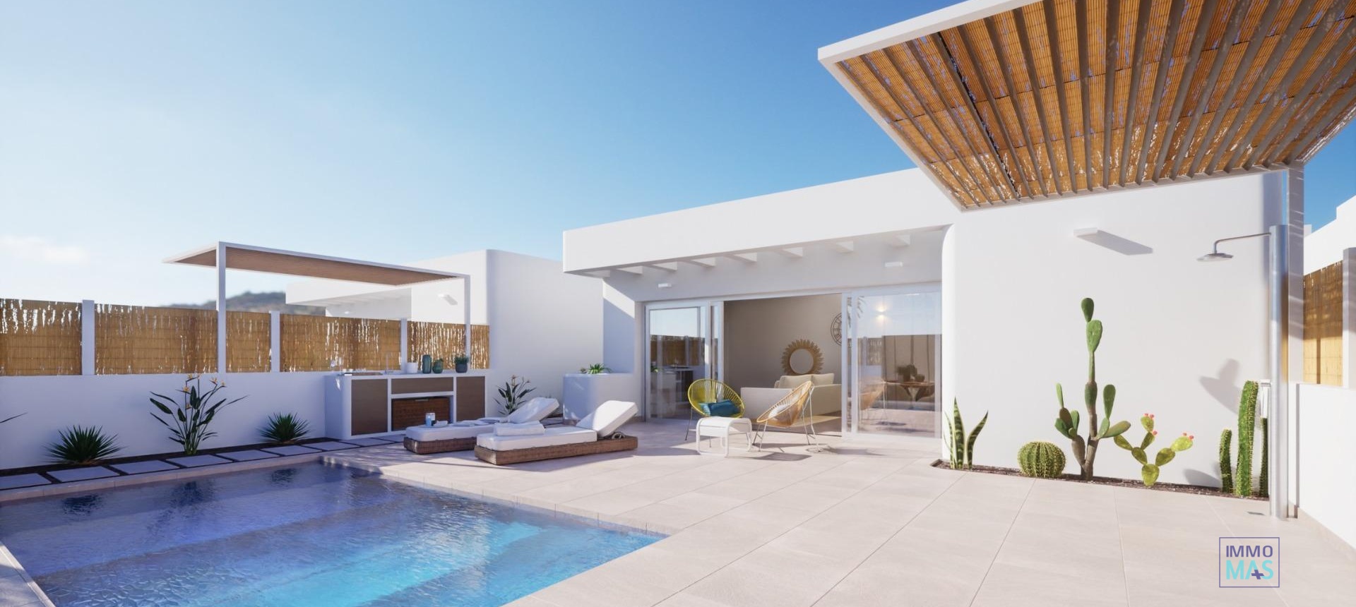 Obra nueva - Villa - Los Alcazares - Serena Golf