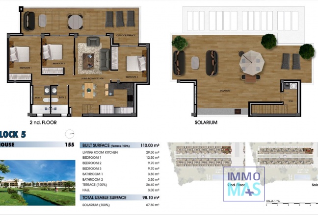 New Build - Apartment - Los Alcazares - La Serena Golf