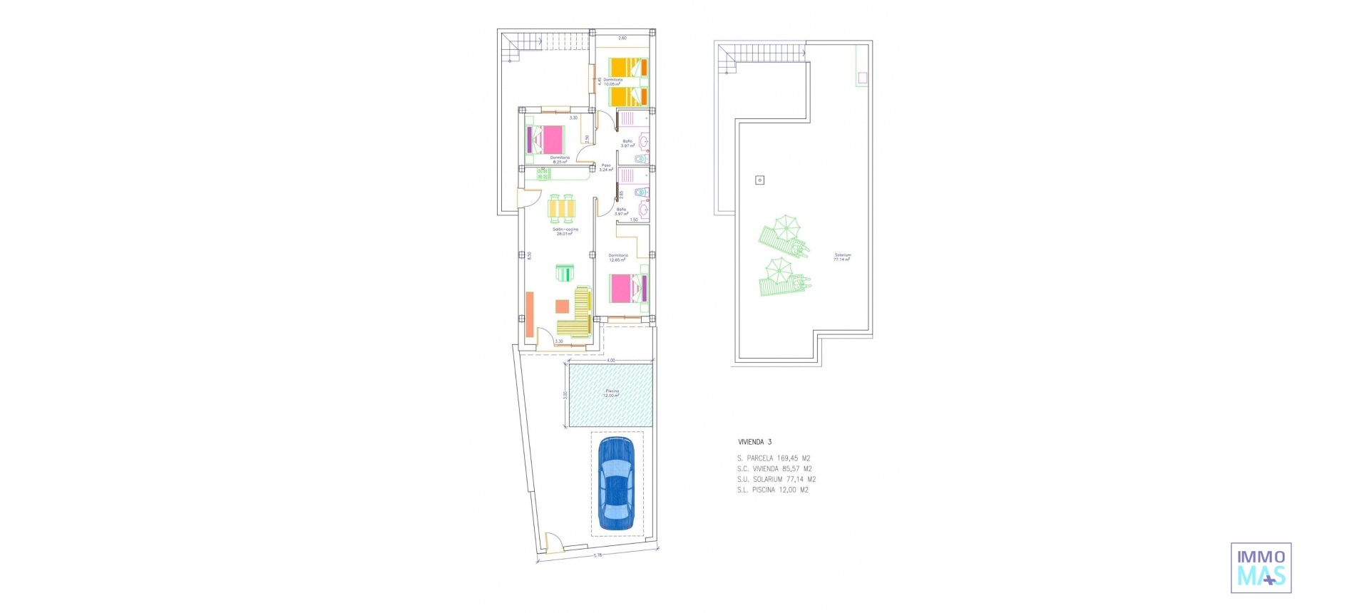 New Build - Villa - San Javier - pueblo