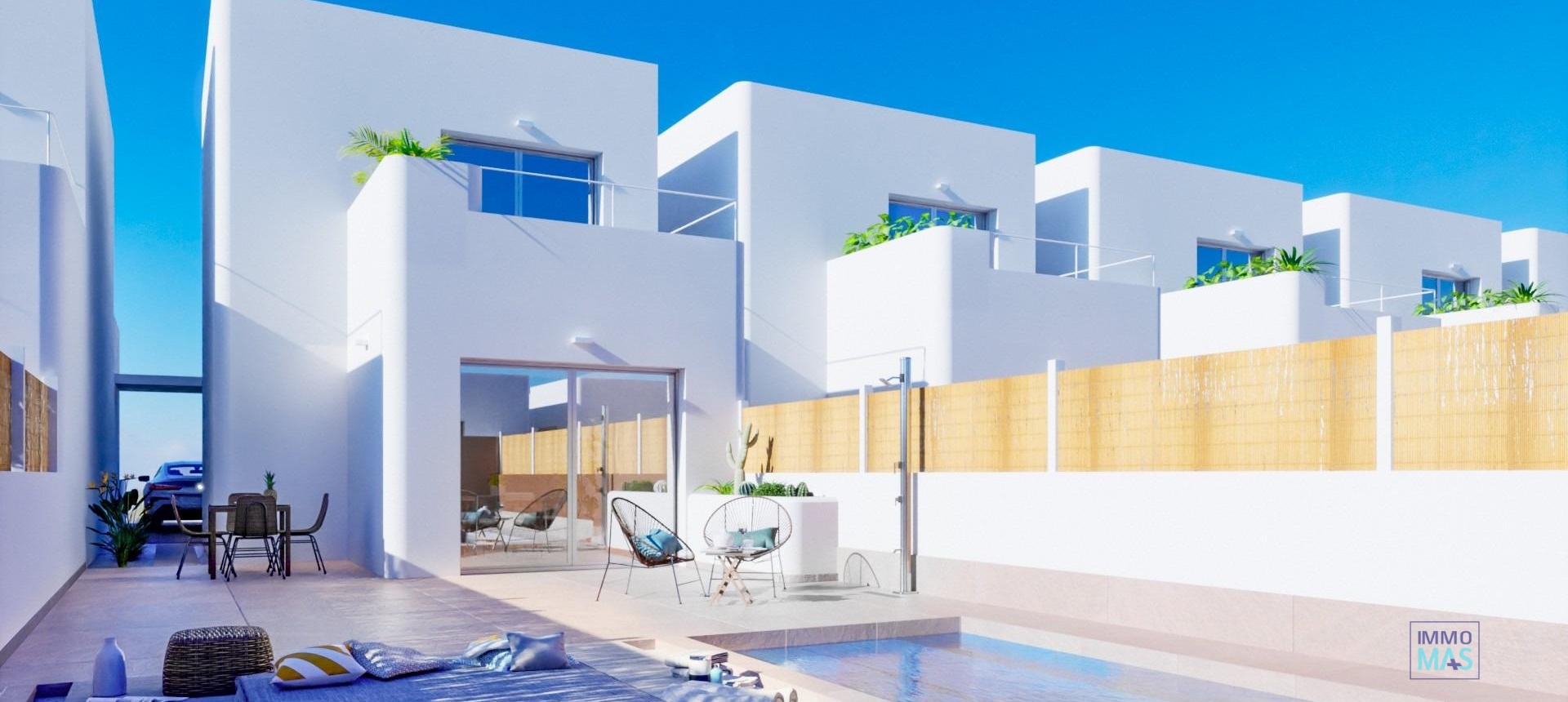 Obra nueva - Villa - Los Alcazares - Serena Golf