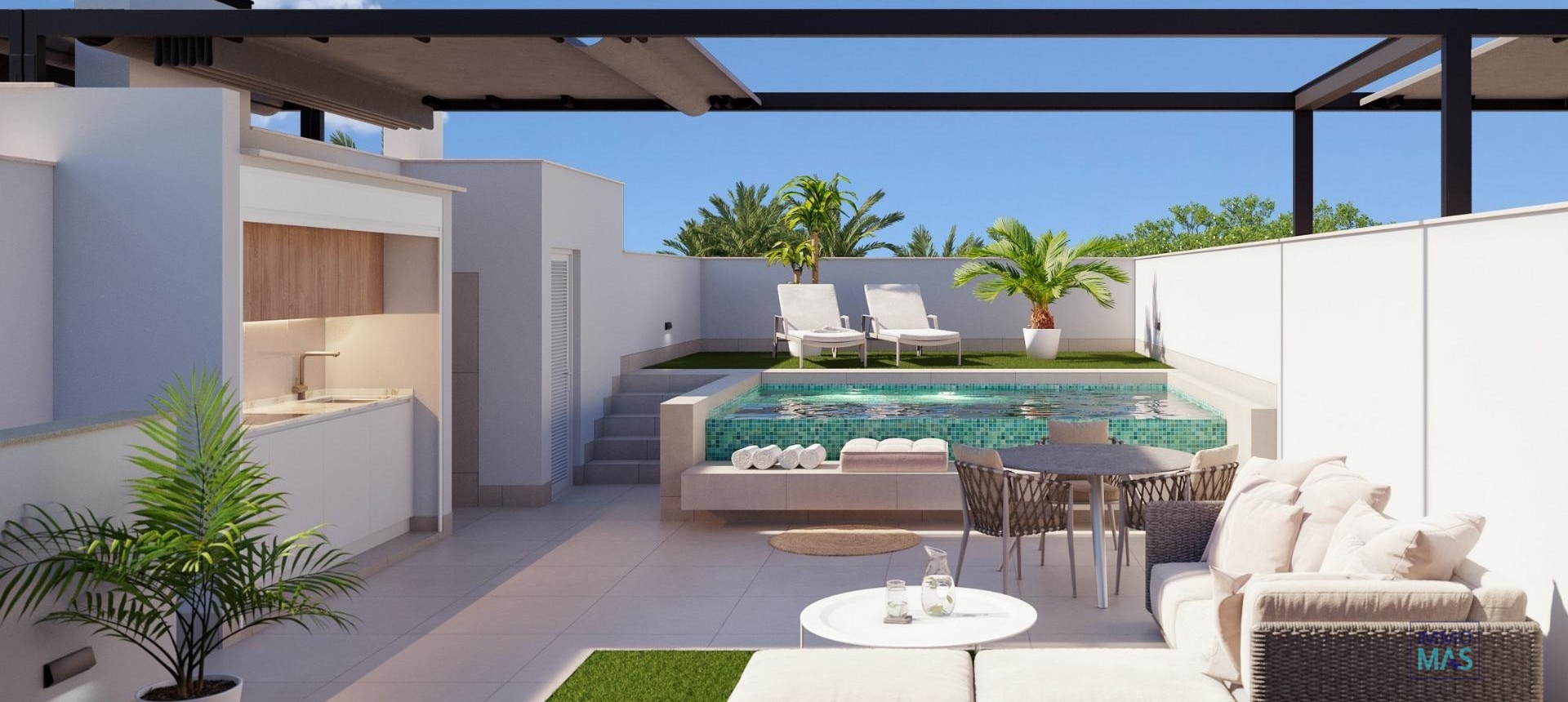 Nieuwbouw  - Apartment - Pilar de la Horadada - parques de Andromeda