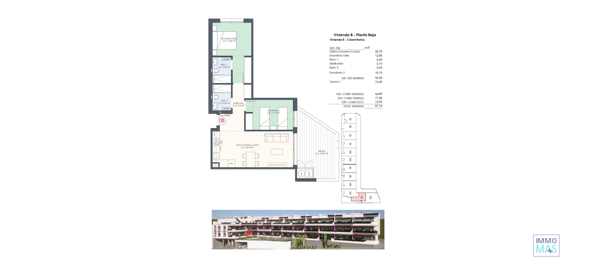 New Build - Apartment - Benijofar - Pueblo