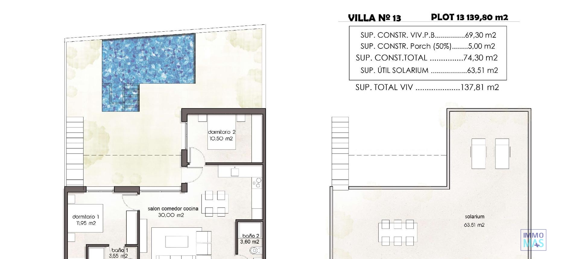 Obra nueva - Adosado - Pilar de la Horadada