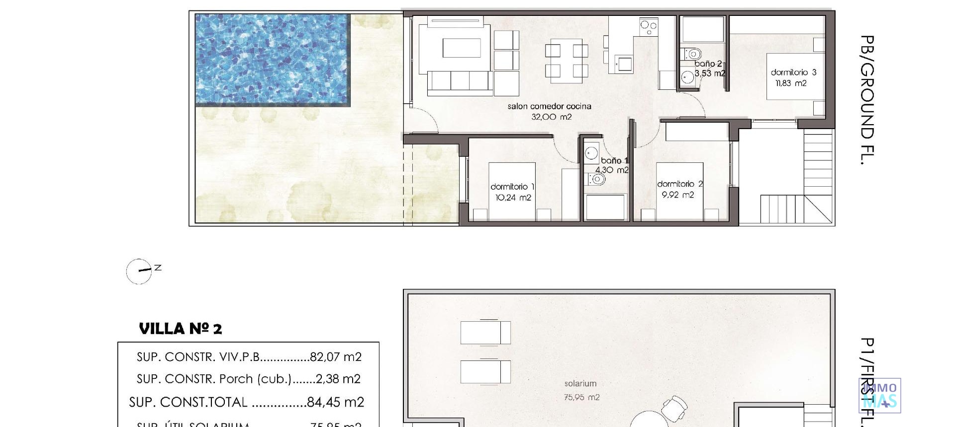 Nieuwbouw  - Herenhuis - Pilar de la Horadada