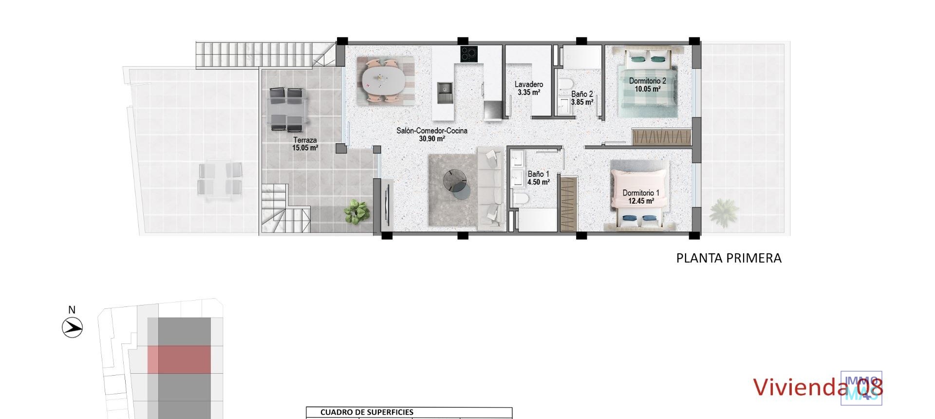New Build - Apartment - Pilar de la Horadada - pueblo