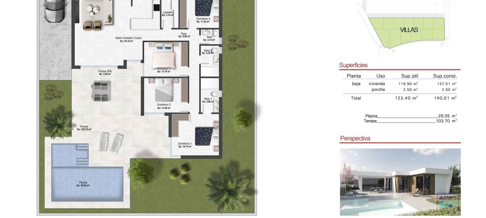 New Build - Villa - Banos y Mendigo - Altaona Golf