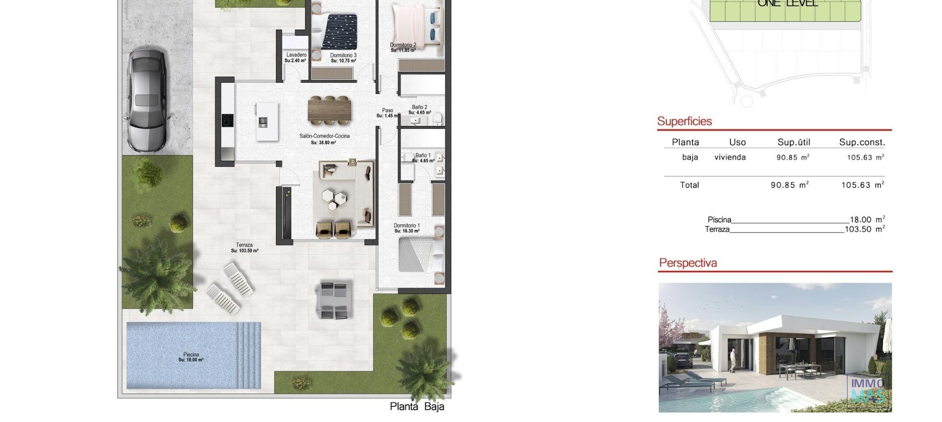 New Build - Villa - Banos y Mendigo - Altaona Golf