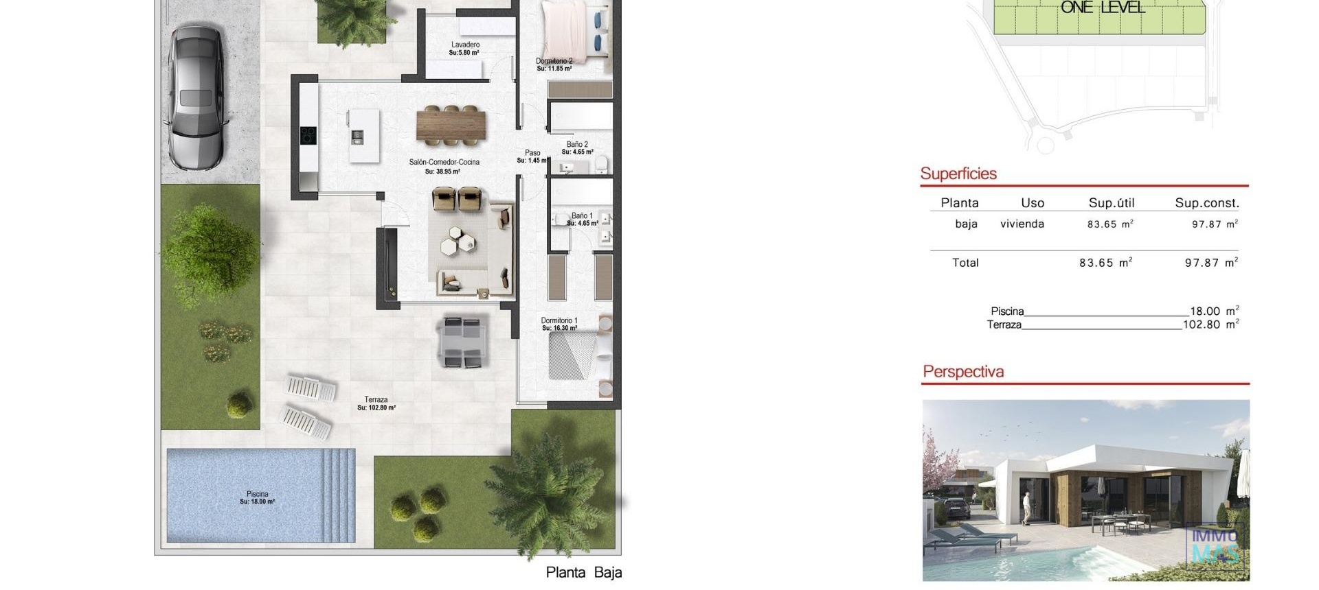 New Build - Villa - Banos y Mendigo - Altaona Golf