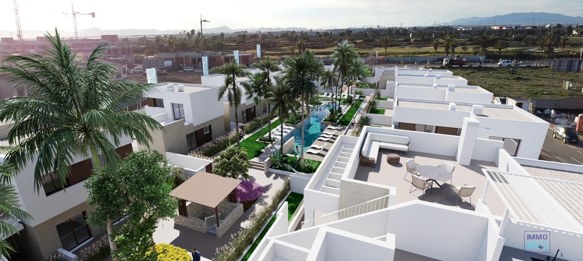 Obra nueva - Villa - Los Alcazares - Serena Golf