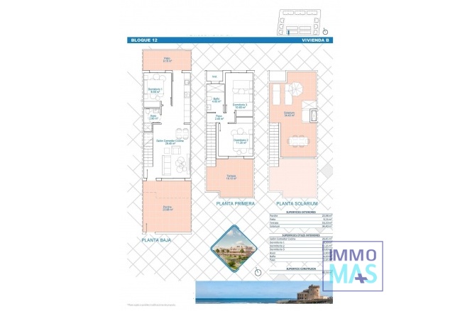 New Build - Townhouse - Pilar de la Horadada - Lo Monte