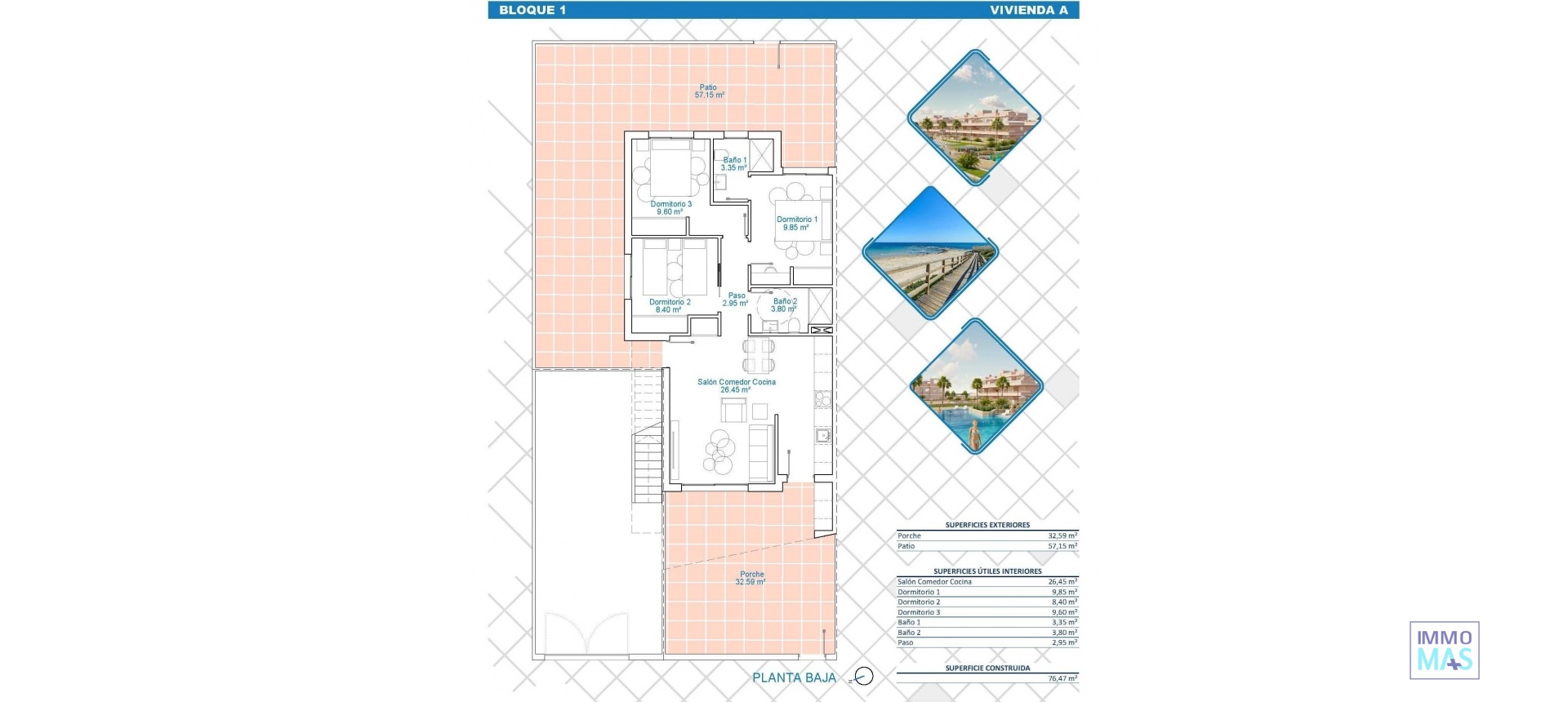 New Build - Apartment - Pilar de la Horadada - Lo Monte