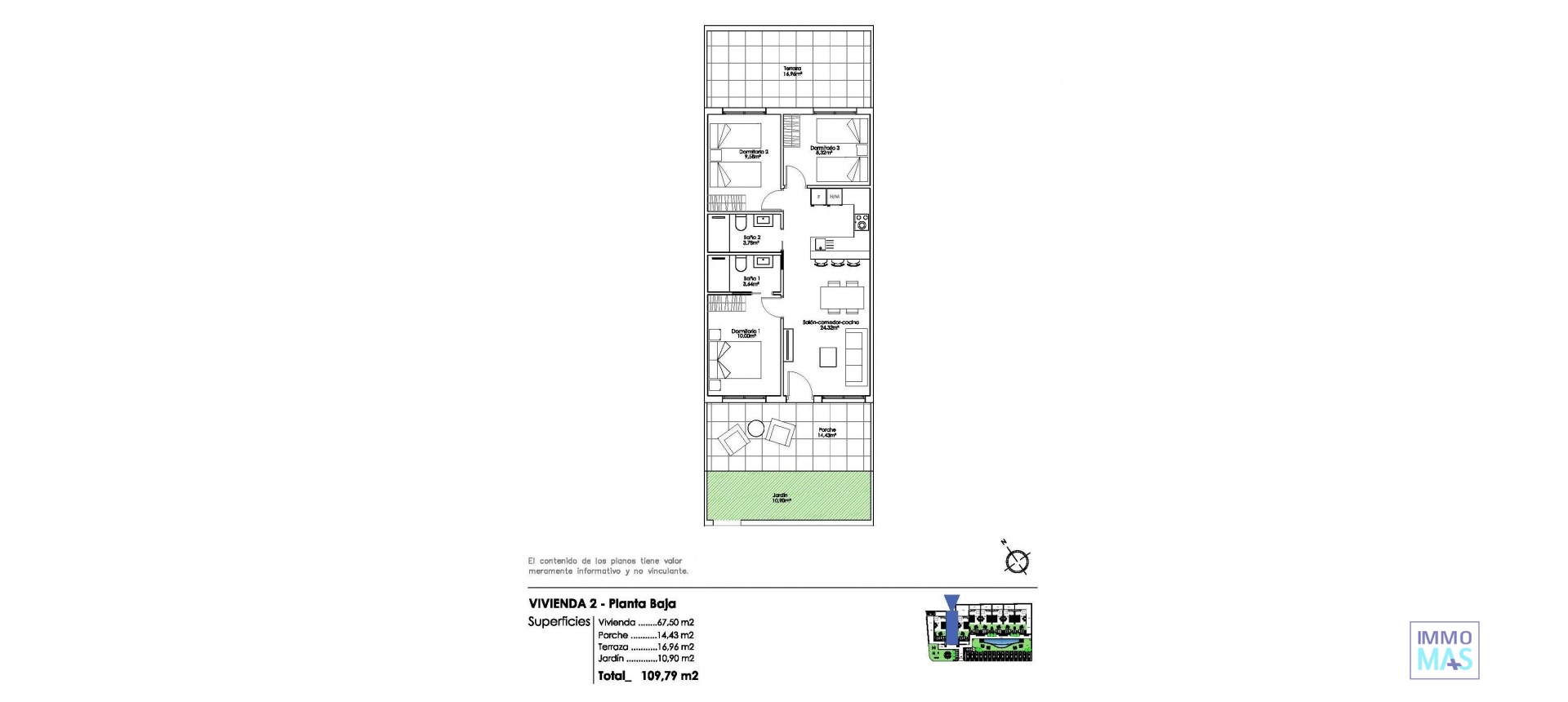 New Build - Apartment - Pilar de la Horadada - Parque Ramon eugenio Escudero