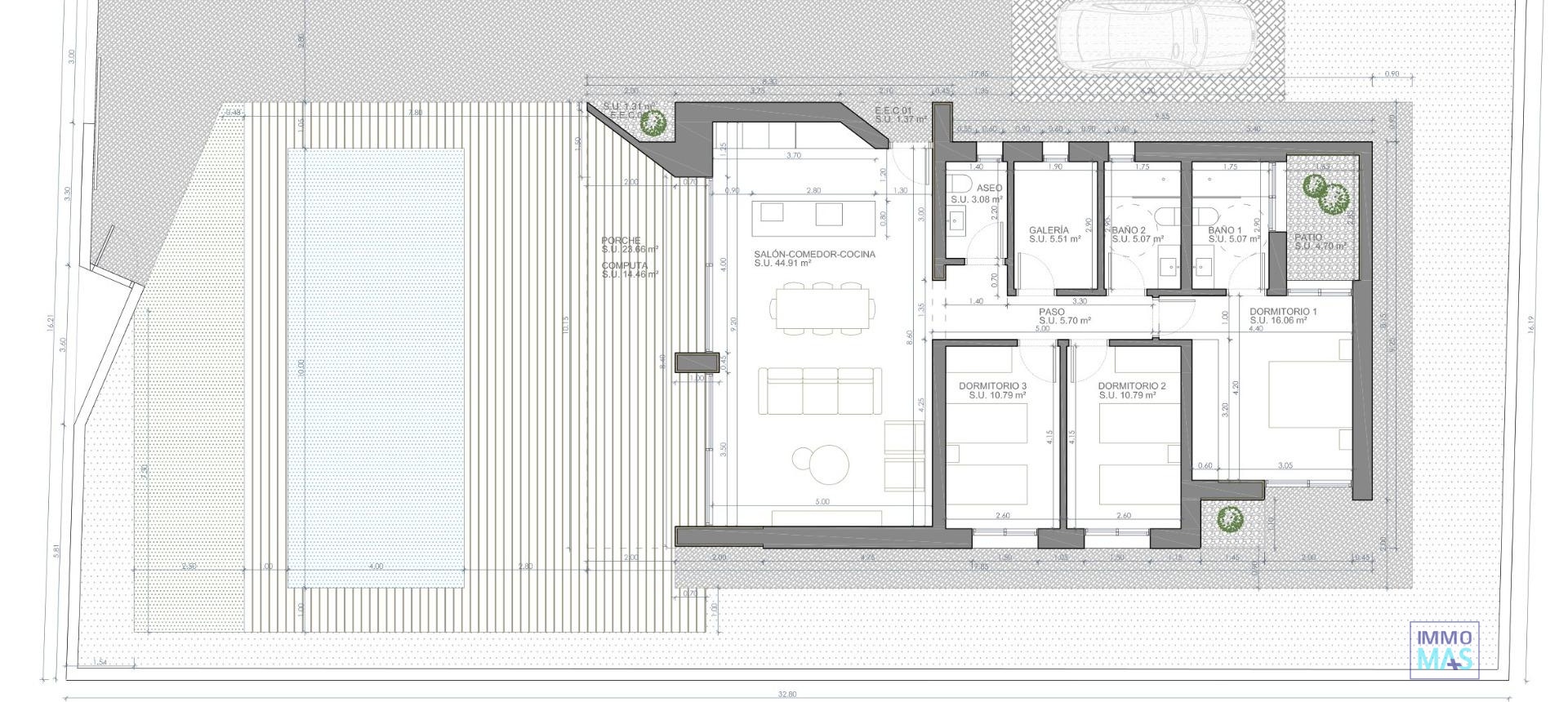 New Build - Villa - Aspe - Centro