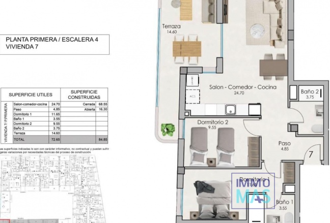 New Build - Apartment - Santa Pola - Estacion de autobuses