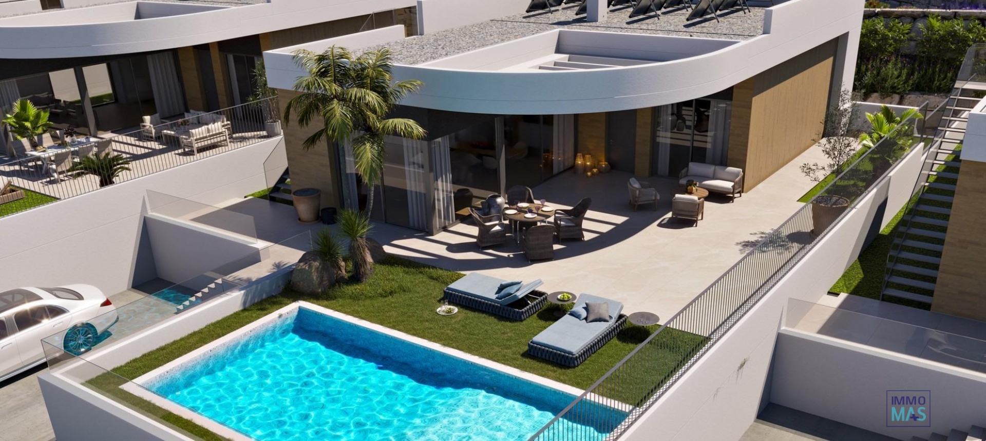 New Build - Villa - Finestrat - Campana garden