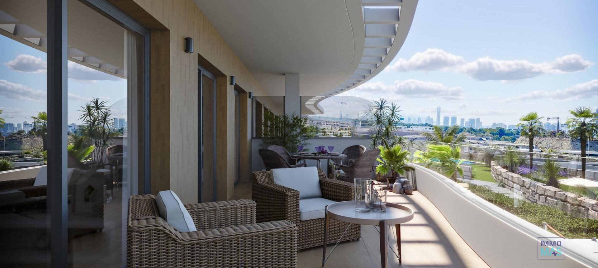 New Build - Apartment - Finestrat - Campana garden