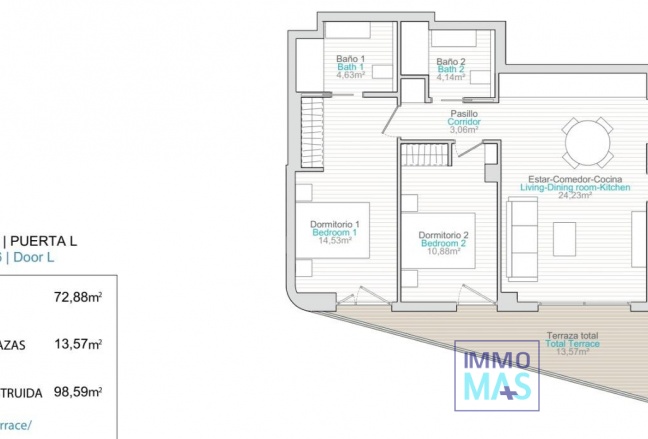 New Build - Apartment - Villajoyosa - La Tellerola