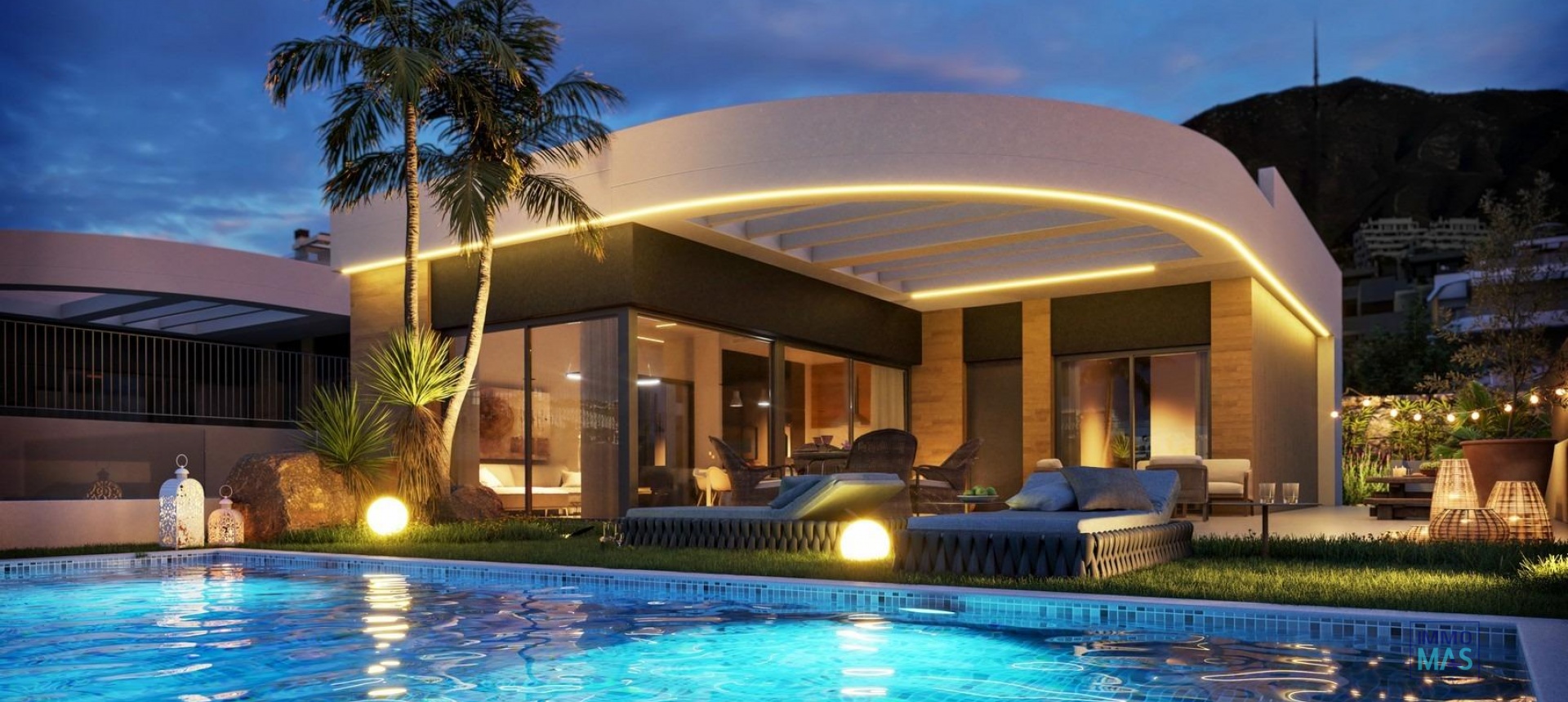 New Build - Villa - Finestrat - Campana garden