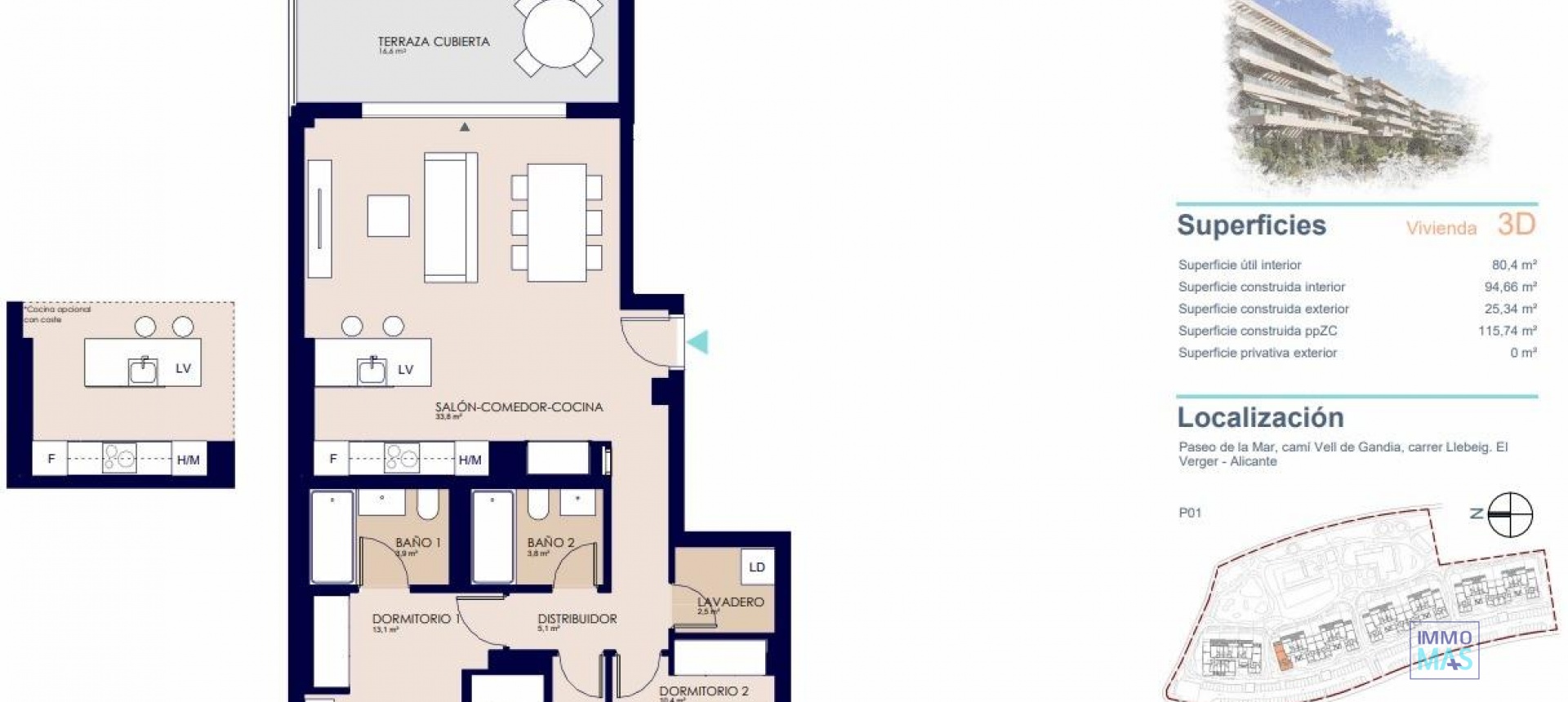 New Build - Apartment - Denia - Playa de La Almadraba