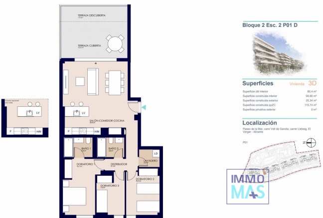 New Build - Apartment - Denia - Playa de La Almadraba
