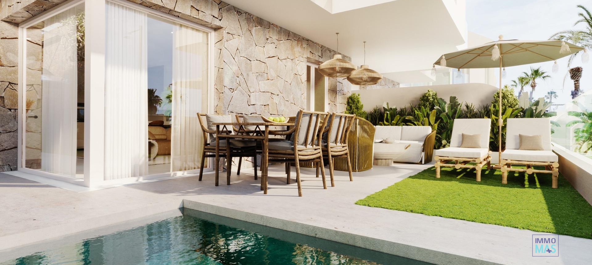 New Build - Townhouse - Mojacar - Playa de la Mena