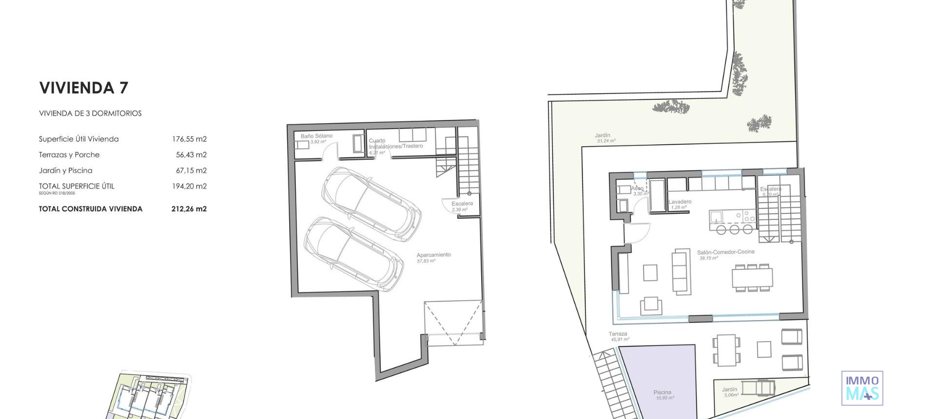 New Build - Villa / Semi semi-detached - Mojacar - Playa de la Mena