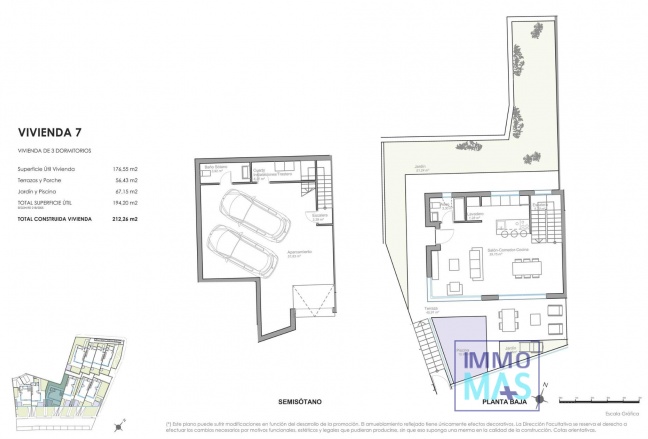 New Build - Villa / Semi semi-detached - Mojacar - Playa de la Mena