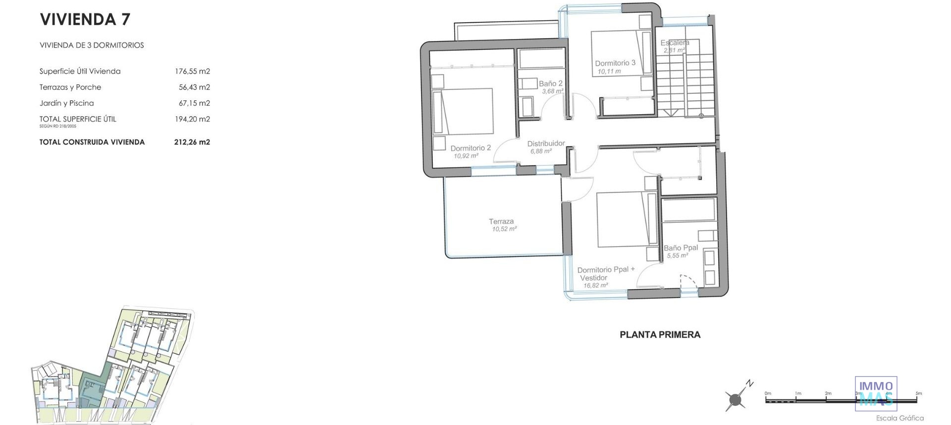 New Build - Villa / Semi semi-detached - Mojacar - Playa de la Mena