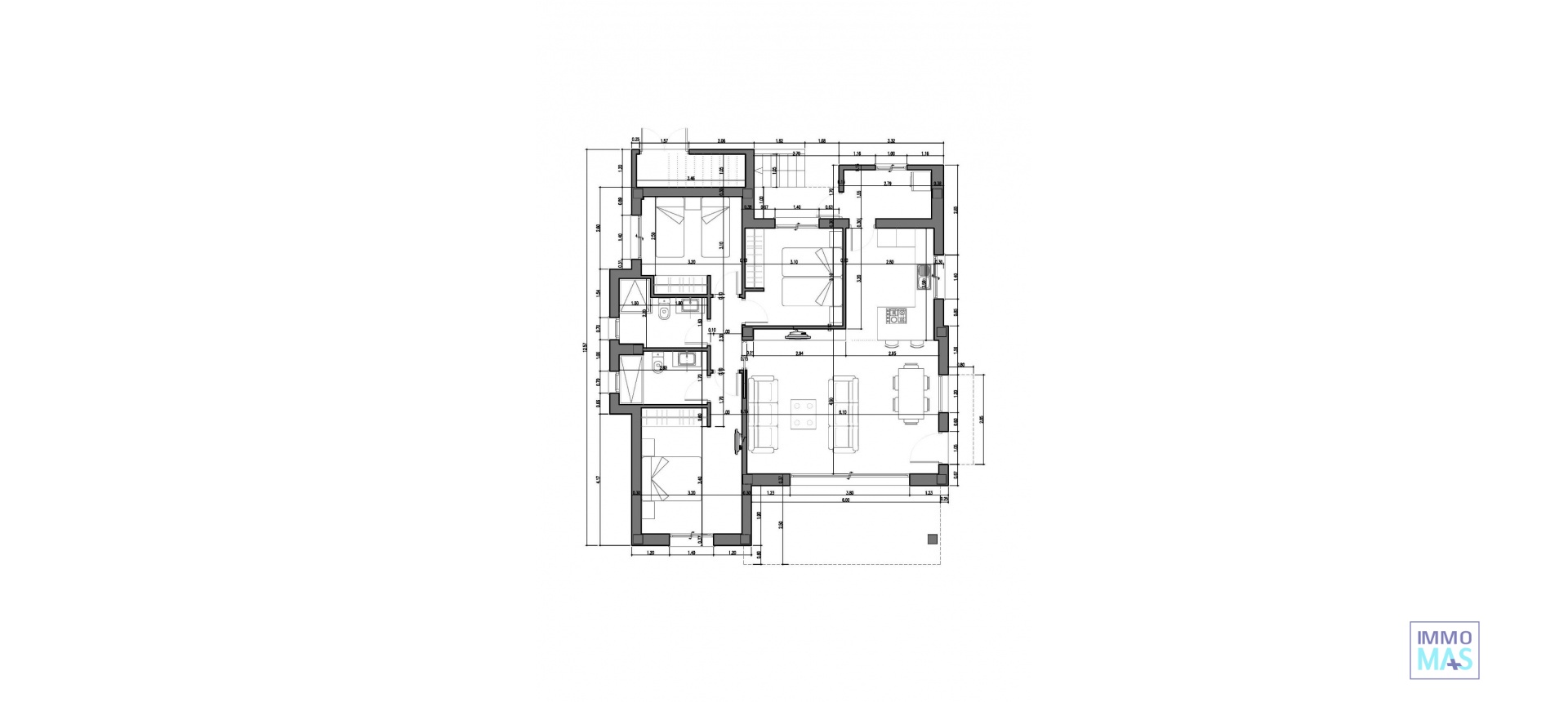 New Build - Villa - Rafal - polideportivo