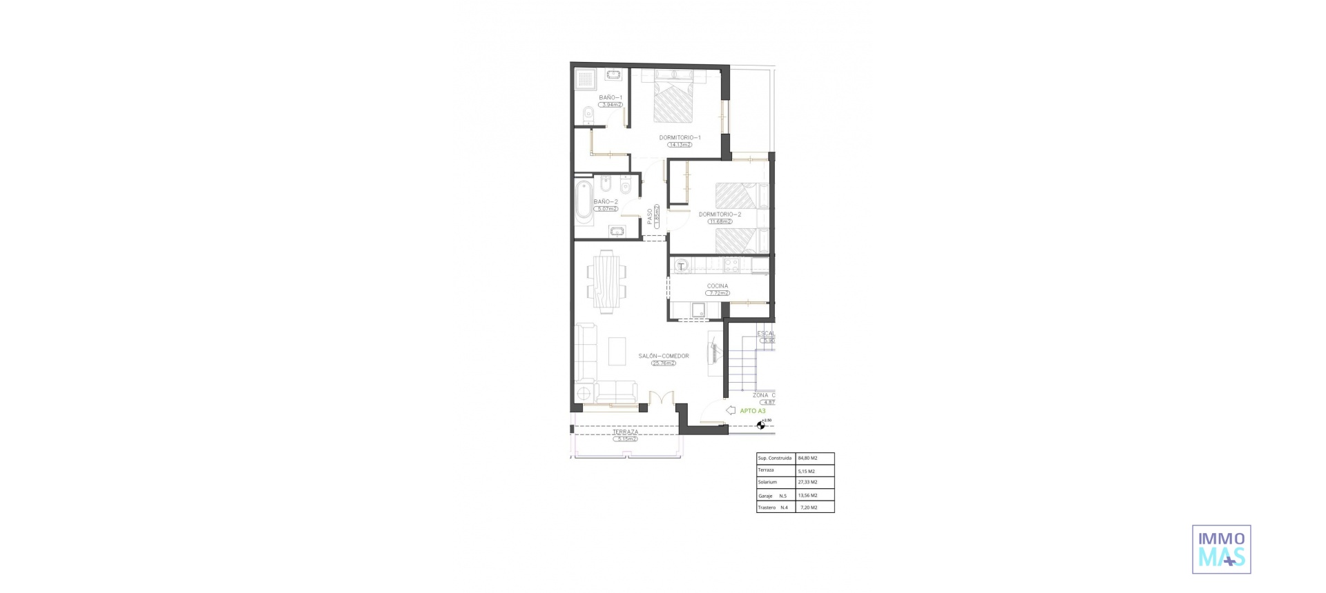 Nieuwbouw  - Apartment - Cuevas Del Almanzora - Herrerias