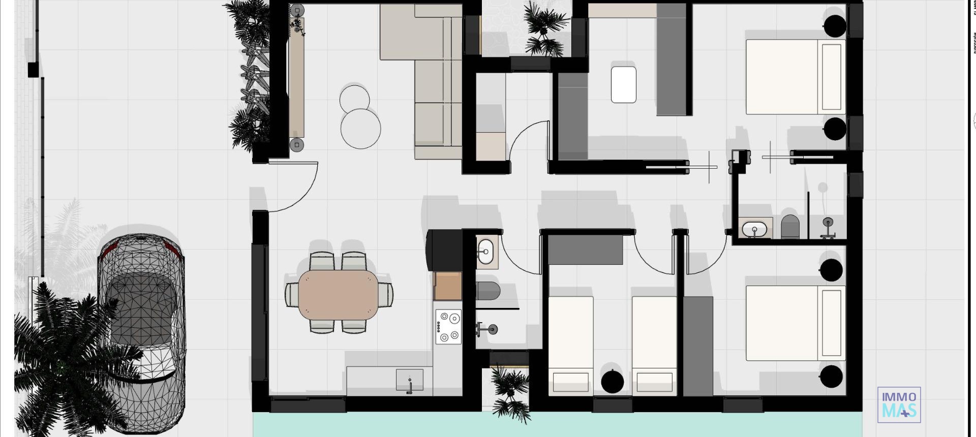 Nieuwbouw  - Villa - Benijofar - Urb. Monteazul