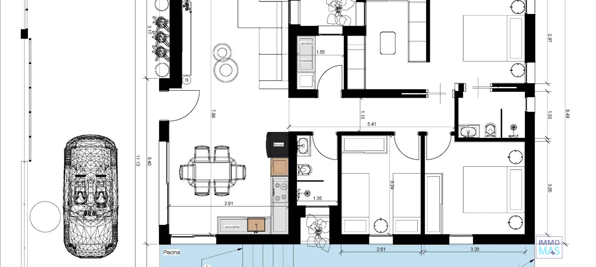 Nieuwbouw  - Villa - Benijofar - Urb. Monteazul