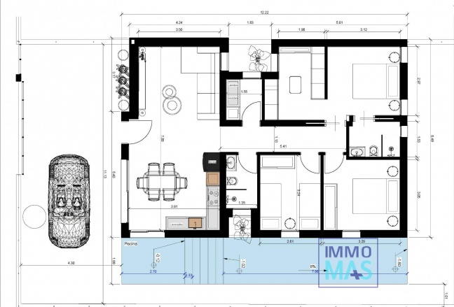Nieuwbouw  - Villa - Benijofar - Urb. Monteazul
