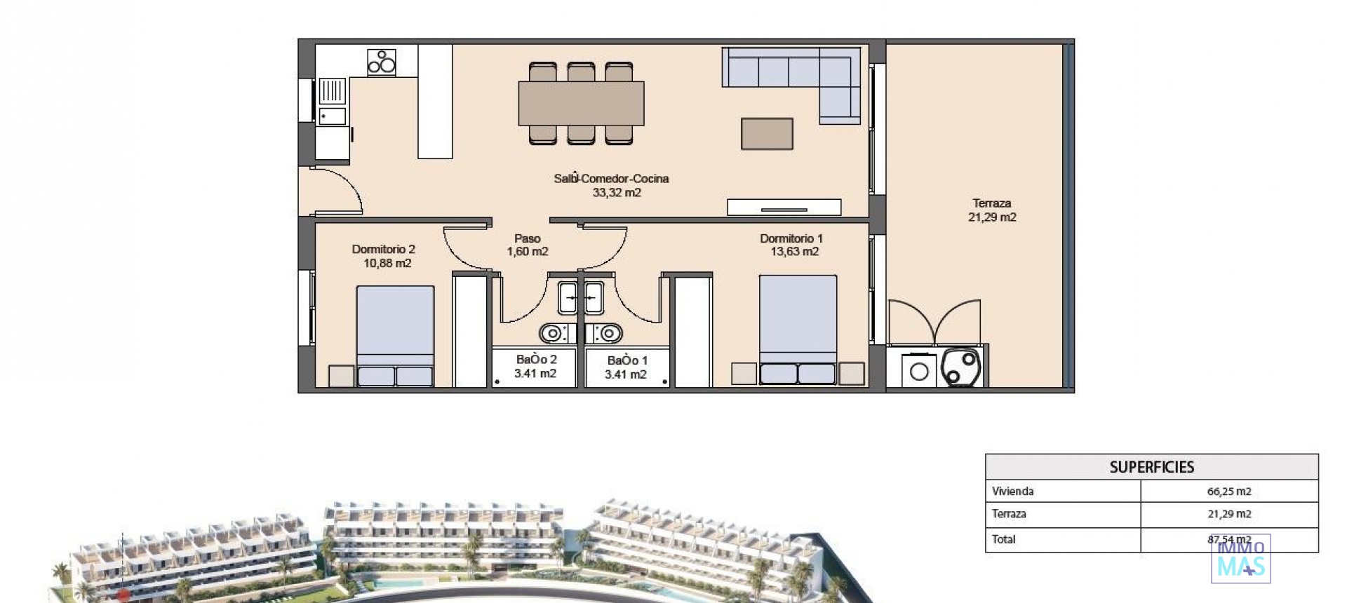 Nieuwbouw  - Apartment - Finestrat - Balcón de finestrat