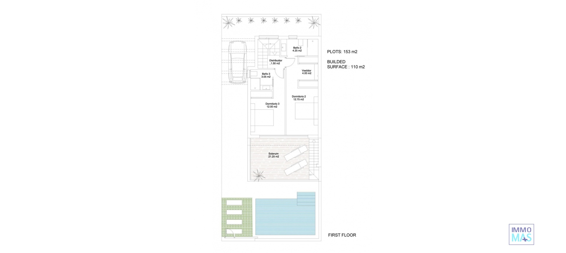 Nieuwbouw  - Villa - San Javier - Parque de los leones