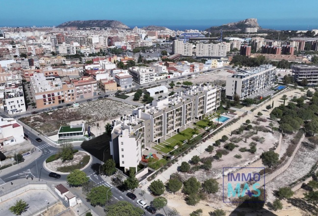 Nieuwbouw  - Apartment - Alicante - San Agustín-PAU 2