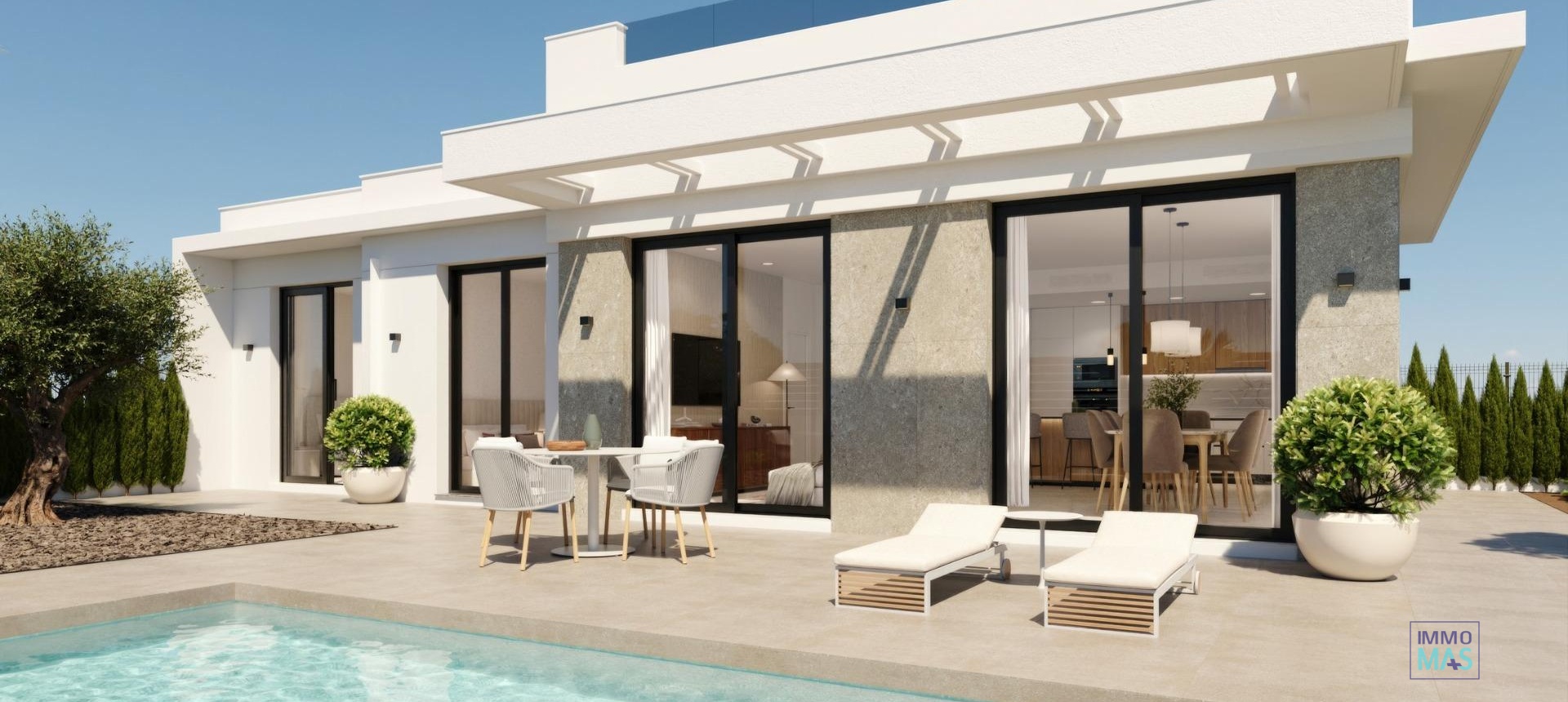 Nieuwbouw  - Villa - Fuente Álamo - Hacienda Del Álamo Golf