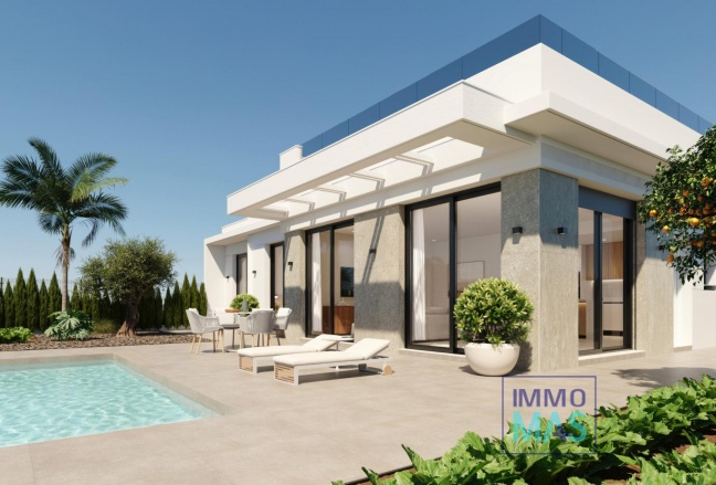 Nieuwbouw  - Villa - Fuente Álamo - Hacienda Del Álamo Golf