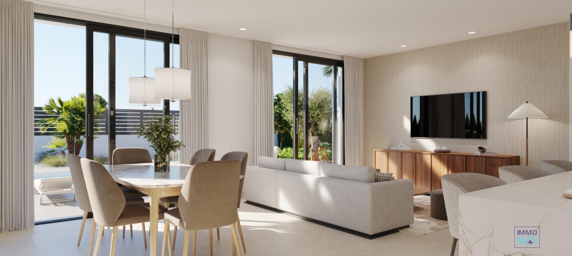 Nieuwbouw  - Villa - Fuente Álamo - Hacienda Del Álamo Golf